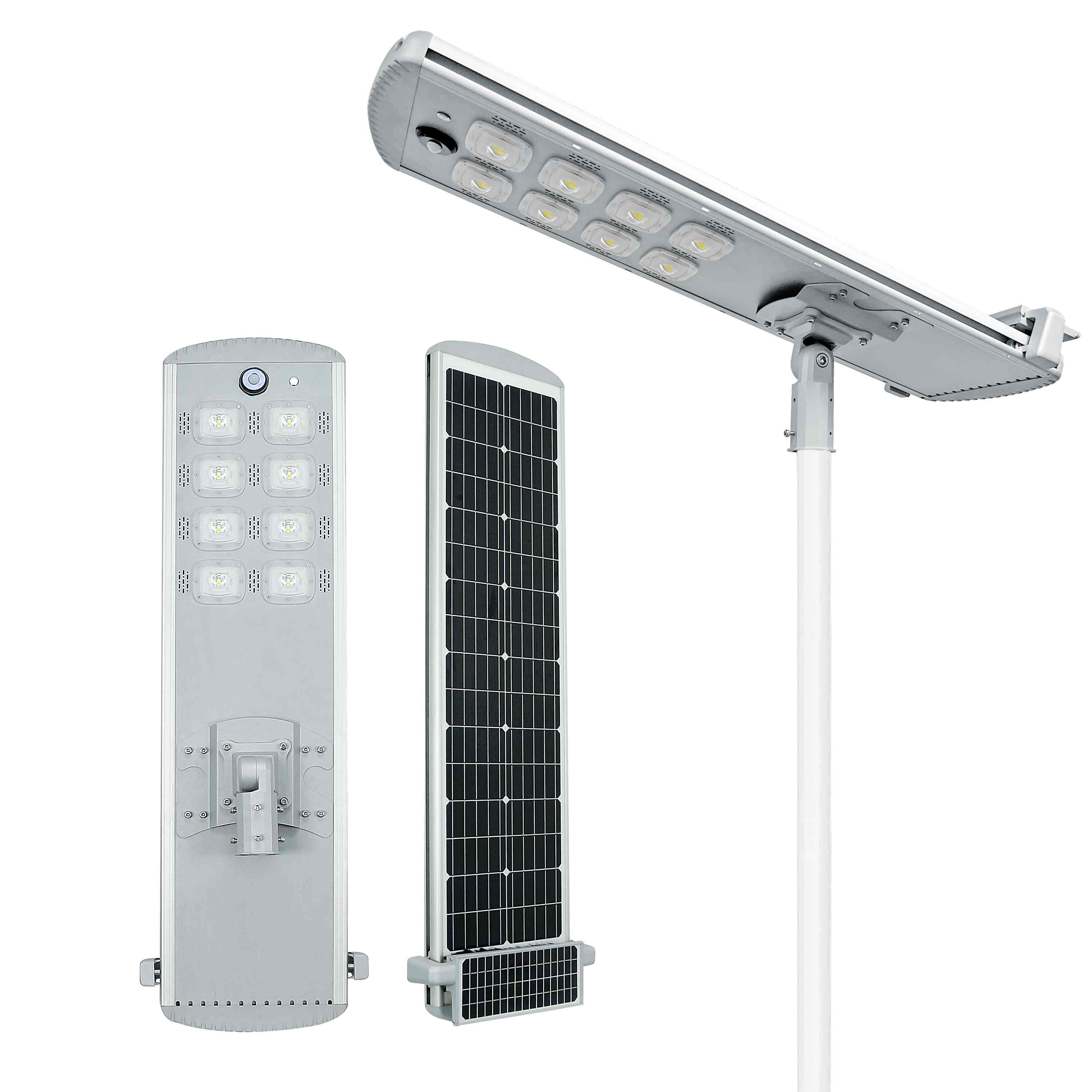 60W 天琴清洁款太阳能路灯外壳套件