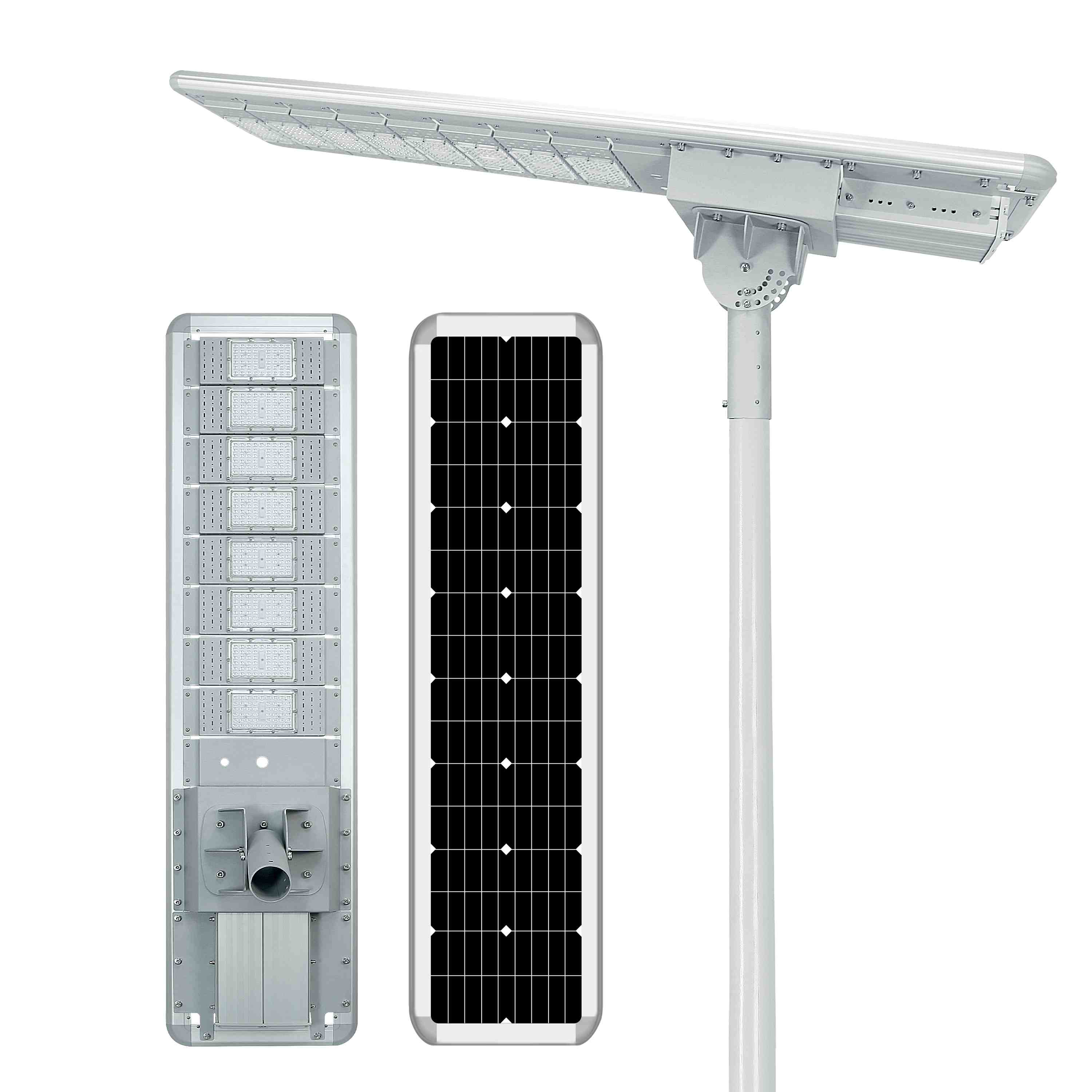 130W 天梯一体化太阳能路灯外壳套件