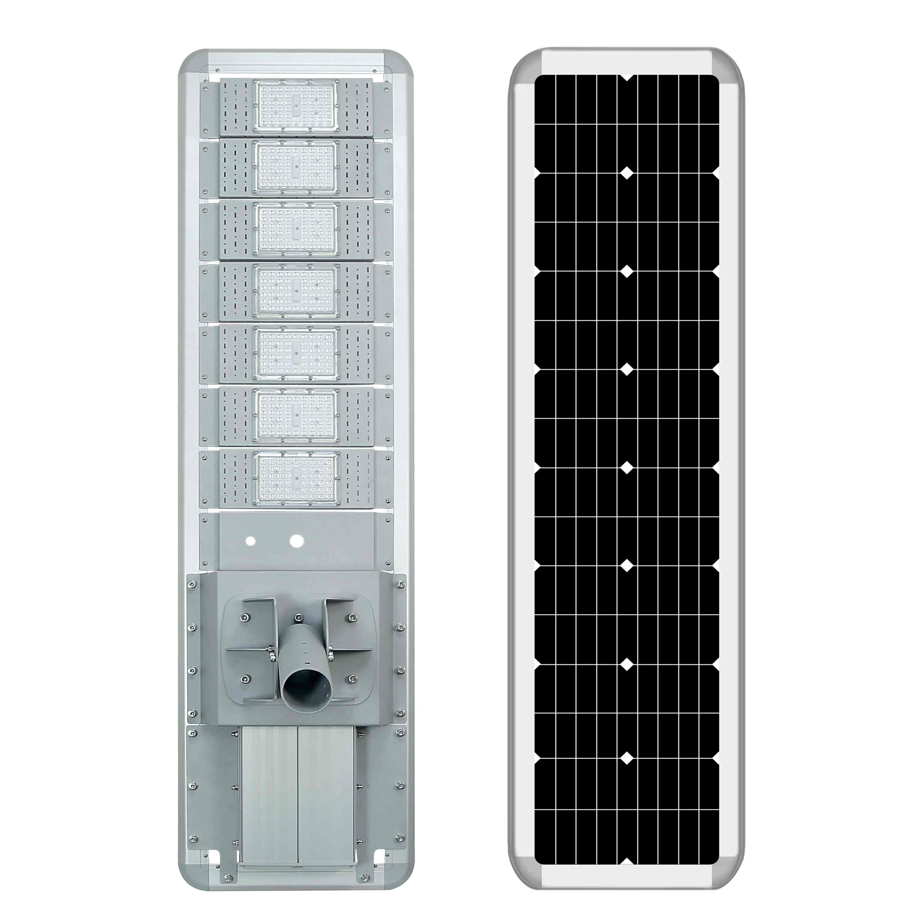 120W 天梯一体化太阳能路灯外壳套件